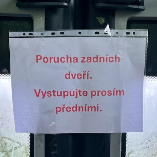 Rann jzda autobusem